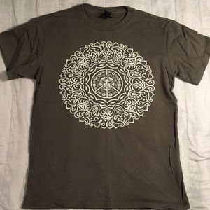 Obey Peace Sign/Mandala t-shirt. Size Medium